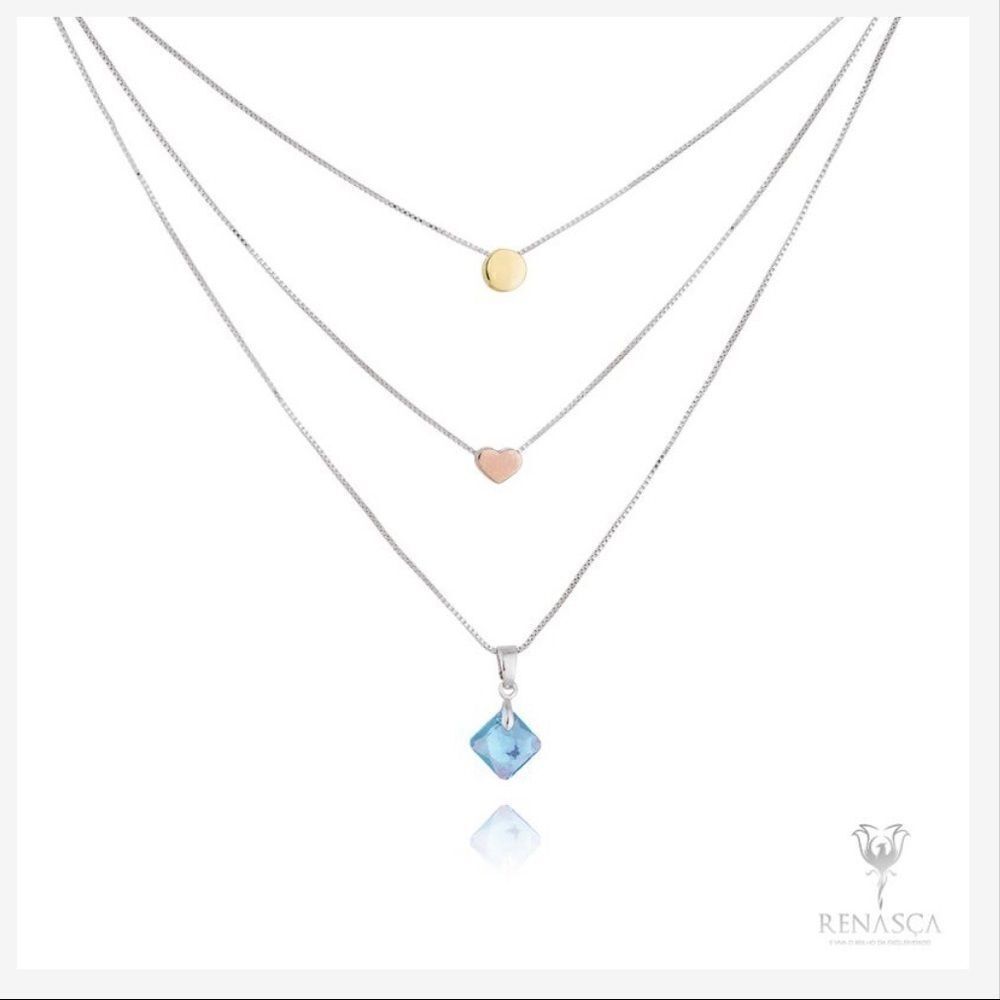 Swarovski triple layered Crystals  white rhodium